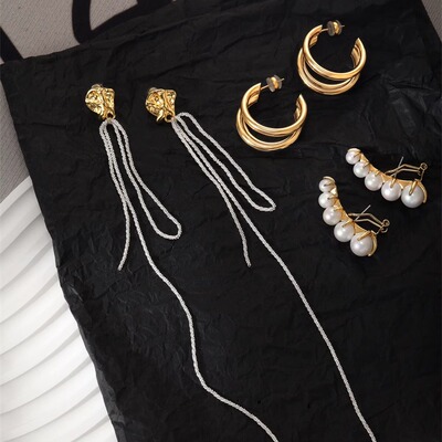 陈舒婷狂飙大嫂同款复古大气耳环