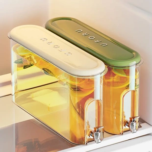 品唤严选冰箱夹缝冷水壶4L奶油白