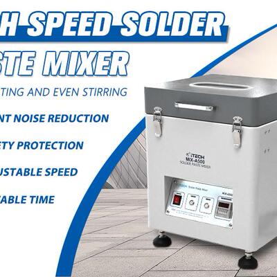 solder paste mixer soldering cream MIX-A500 锡膏搅拌机回温