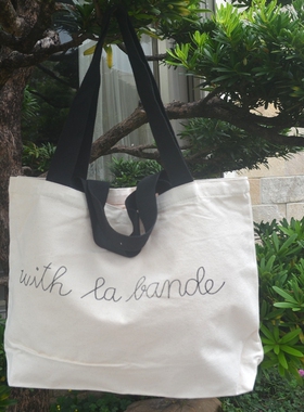 包邮加厚帆布包中大学生书包单肩包托特包大容量环保购物袋手提袋