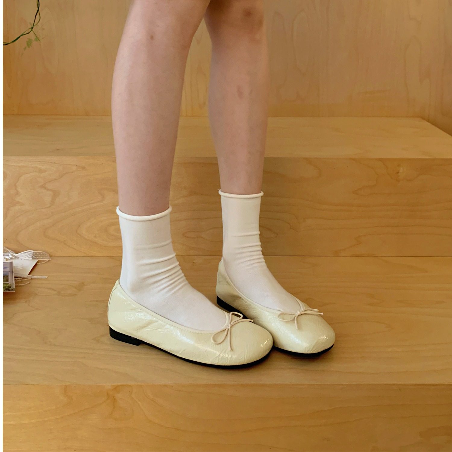 法式平底蝴蝶结芭蕾舞鞋女鞋子2026新款春季韩版复古圆头浅口单鞋,女鞋,浅口单鞋,淘宝优惠券,粉丝福利购,淘宝优惠卷