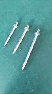 PVC管卡 金属管卡专用国标 镀锌直钉m8m10长度齐全管扣用铁钉管卡