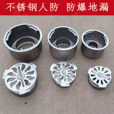 全不锈钢人防防爆DN8010050