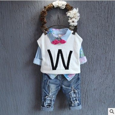 Gilet fille EHHE en coton - Ref 2070630 Image 1