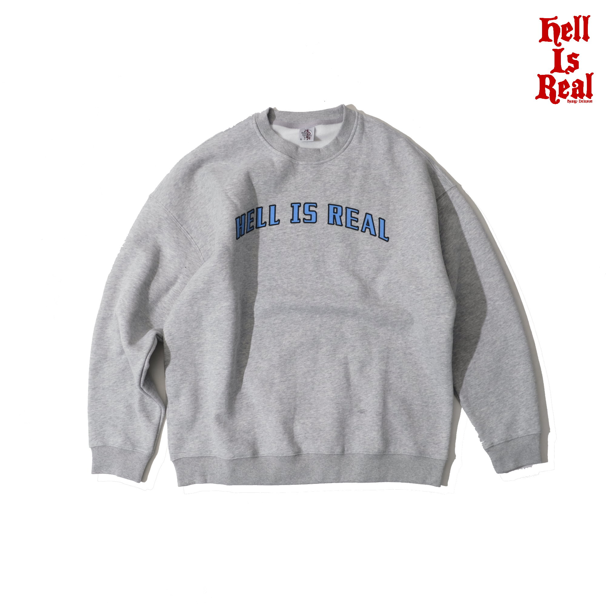 H-D HELL IS REAL 复古机车 主题拉绒 卫衣