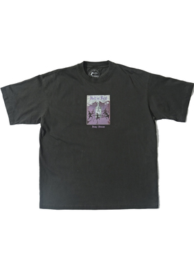 H-D  HELL IS REAL  毒药 复古机车 重磅小领口 短袖T恤