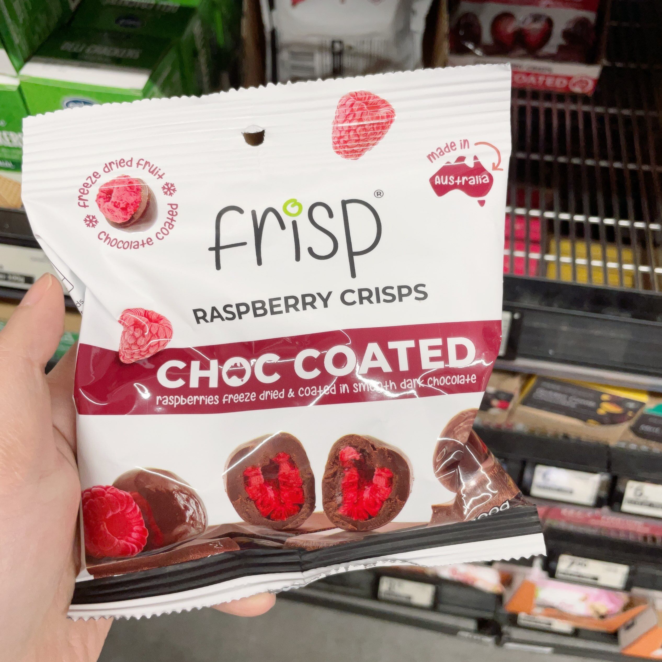 澳洲代购直邮 Frisp Minis 天然水果迷你冻干 5小包超值装 35g