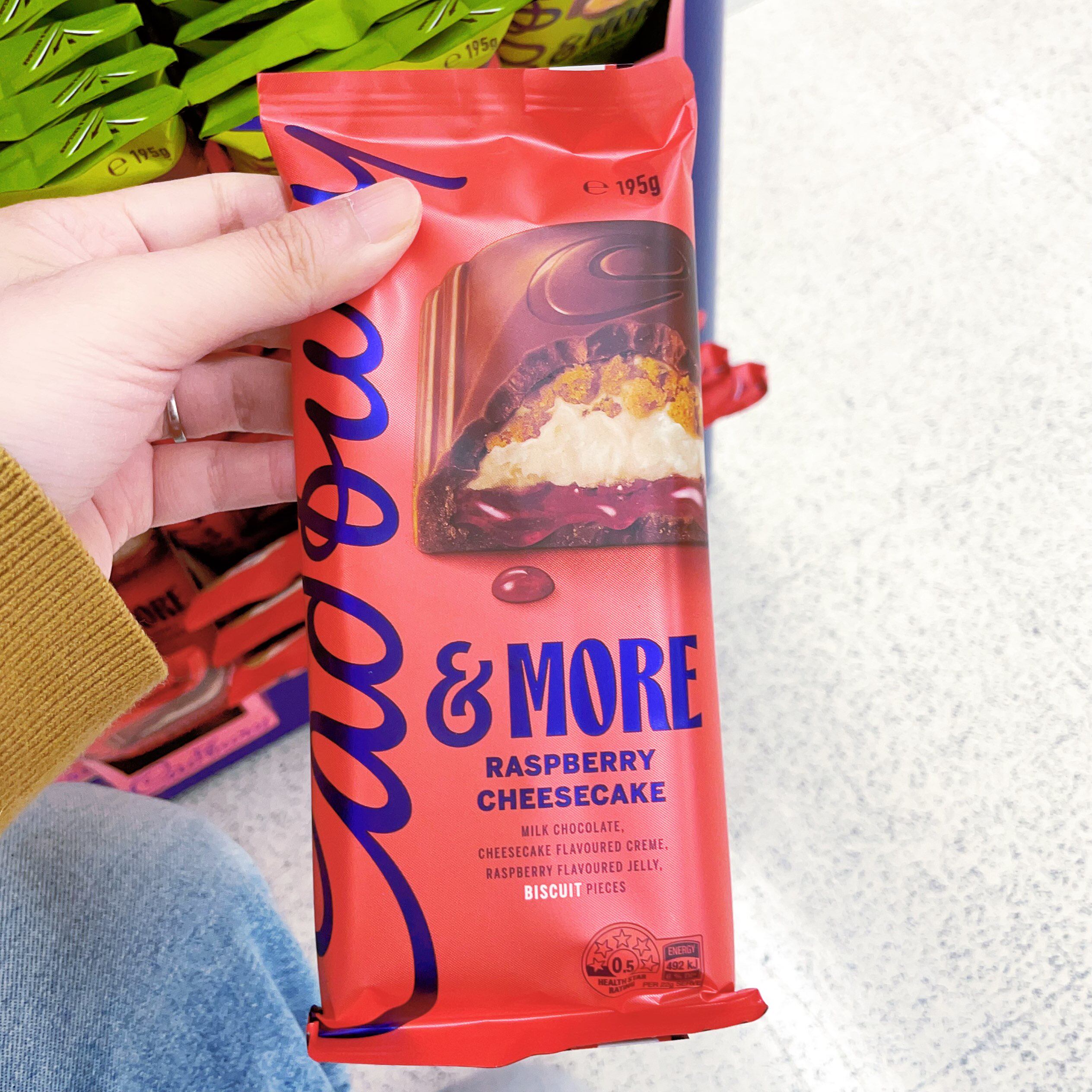 澳洲代购直邮 Cadbury More 吉百利MORE系列 奢华巧克力 195g