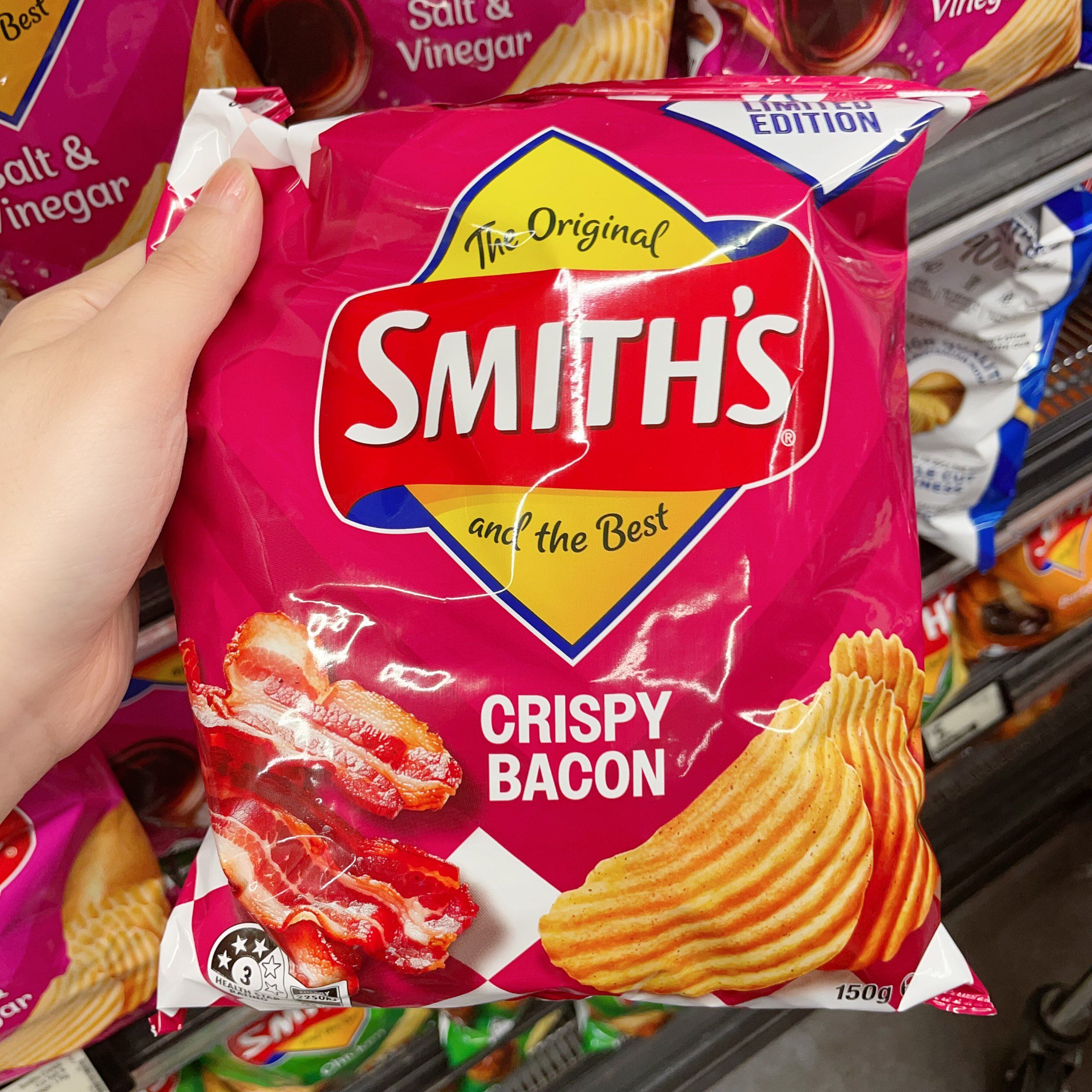 澳洲代购直邮Smiths史密斯土澳人爱吃的薯片零食超值礼盒150-170g