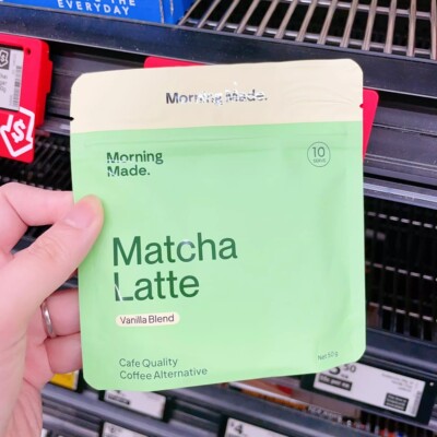 澳洲代购直邮 Morning Made 低咖啡因素食友好抹茶拿铁 10杯份