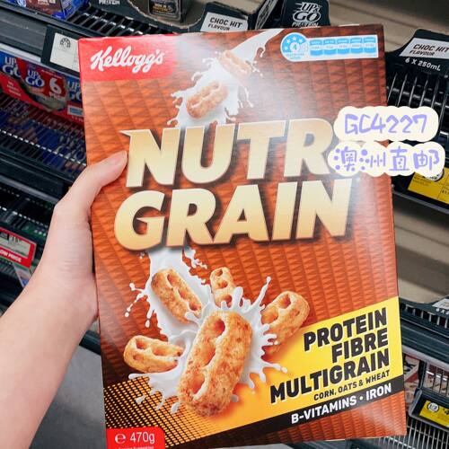 家乐氏NutriGrain钢铁侠麦片