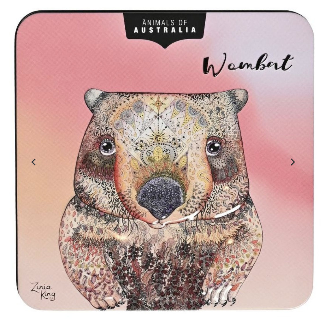 澳洲代购直邮 Banksia 土澳特有国宝级动物坚果黄油曲奇铁罐 150g