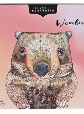 澳洲代购直邮 Banksia 土澳特有国宝级动物坚果黄油曲奇铁罐 150g