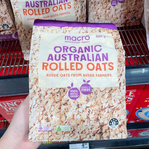 BigH 澳洲直邮 Macro 有机燕麦片三色藜麦奇亚籽无糖宝宝辅食孕妇