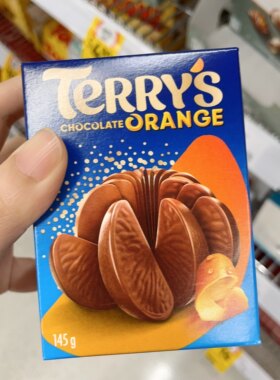 澳洲代购直邮Terrys Milk Chocolate Orange 橘子巧克力礼盒 145g