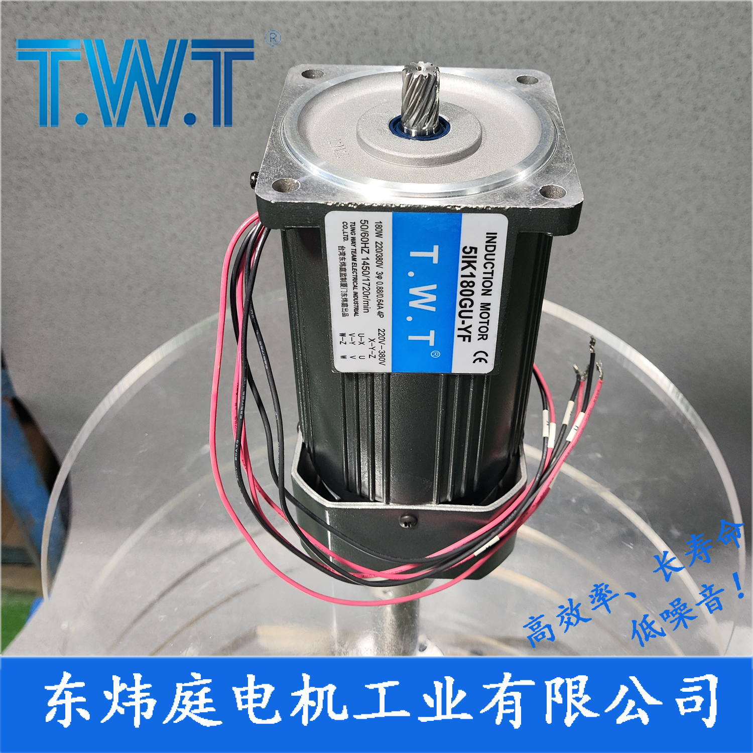 TWT电机 180W三相电机5IK180GU-YF  5IK180GU-SF  台湾东炜庭电机