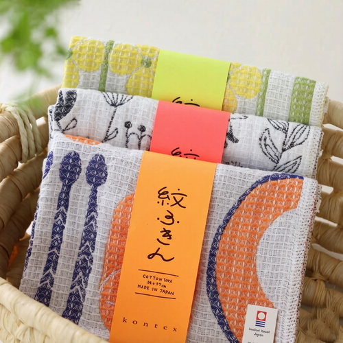 日本今治纯棉厚实吸水厨房手帕