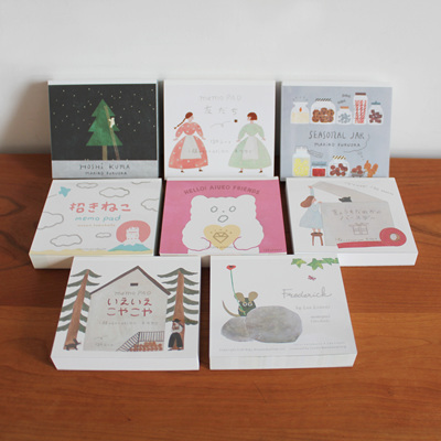 日本制表现社可撕便签本插画师