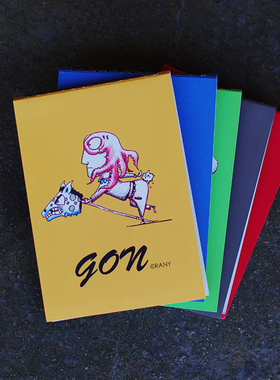 GON绘画本/速写本/素描本/便携/A6/店长手绘原创封面