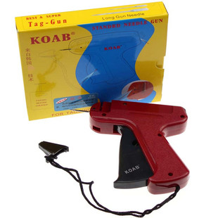 大洁王胶针枪KOAB服装鞋袜打吊牌用吊牌枪商标枪打标标牌枪挂牌