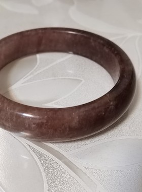 草莓晶手镯佘太翠冰透天然玉石