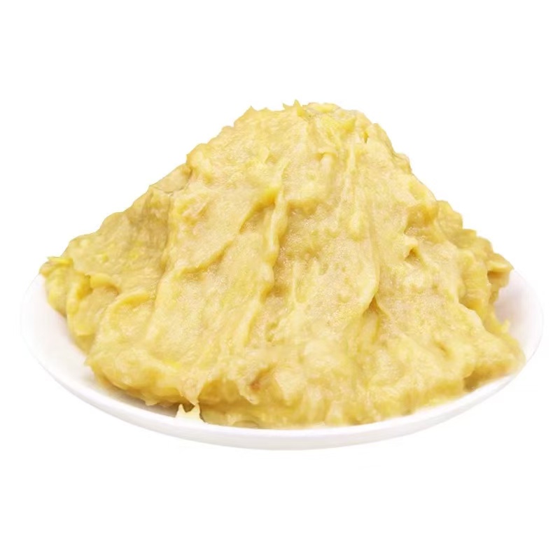 泰国金枕榴莲泥冰冻果泥冷冻榴莲肉泥速冻榴莲酱1kg包邮烘焙商用