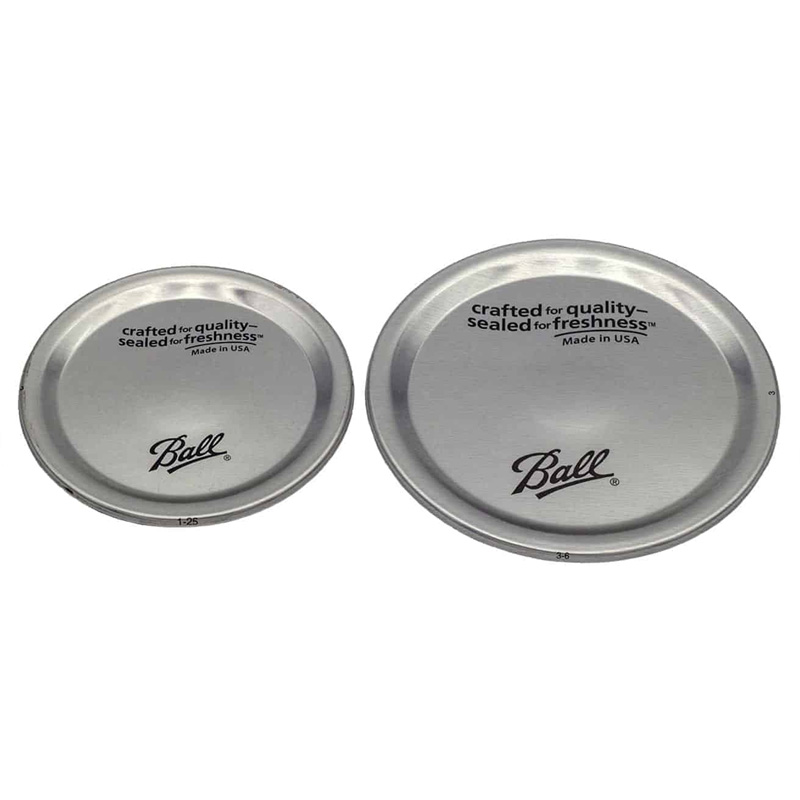 梅森杯盖密封盖片美国进口Ball Mason Jar梅森瓶分体盖梅森罐Lids