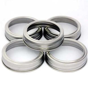 Band Jar 梅森瓶密封盖梅森罐圆环盖子铁环梅森杯盖Ball Mason