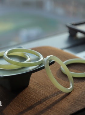 【佩佩】森谷|和田玉*手镯*未镶嵌QC23122209多样性发其一