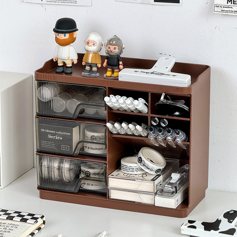 斜插式笔筒桌面多功能