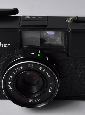 老相机雅西卡日本YASHICA Flasher 旁轴胶卷胶片相机