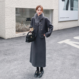 2C077-3062新款主推款90绒羽绒服套装P305K458配毛领，女装羽绒服，2C077