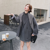 2C077-3056新款主推款配围脖单面呢大衣外套P195K288，女装毛呢外套，2C077