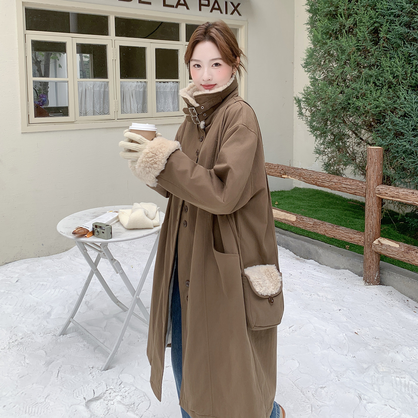 2C077-3058新款主推款配包包派克服外套P265K398,女装派克服,2C077
