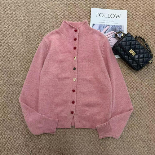 新款洋气设计感立领内搭上衣潮