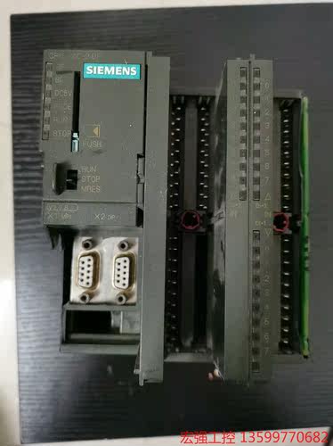 （宏强工控）西门子300PLC，型号：CPU 314C 2DP，成色如图