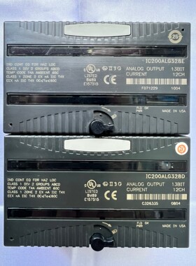 （宏强工控）GE IC200ALG328 二手拆机模块功能正常实图