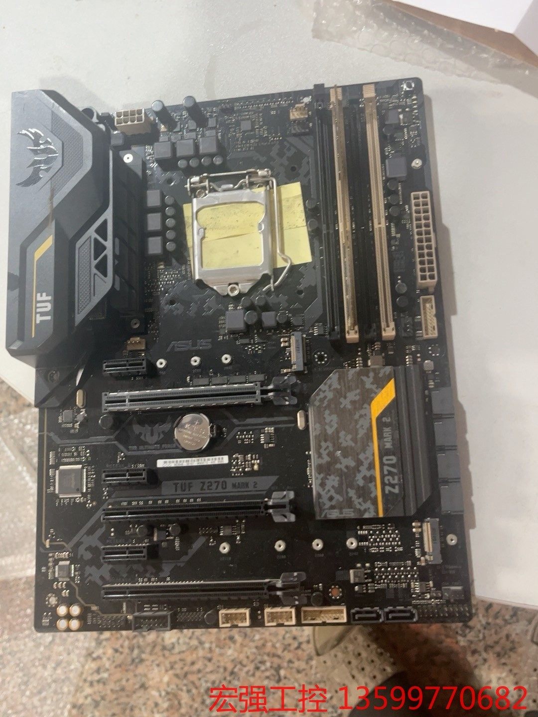 (宏强工控)华硕z270主板,型号tuf z270 mark2,1151