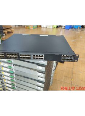（宏强工控）H3C-S5560-30F-EI新华三万兆光口交换机，二手九