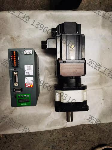 （宏强工控）施耐德伺服电机套装，1KW，带减速机，LXM16DU10M2