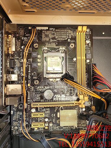 （宏强工控）intel 四代 i7 4710hq带华硕b85主板