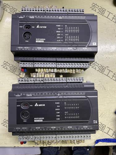 （宏强工控）台达PLC，DVP32ES200R，二手拆机实物图，功能正常议