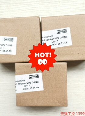 （宏强工控）全新原装未拆封正品WIKA  213.53.063  160