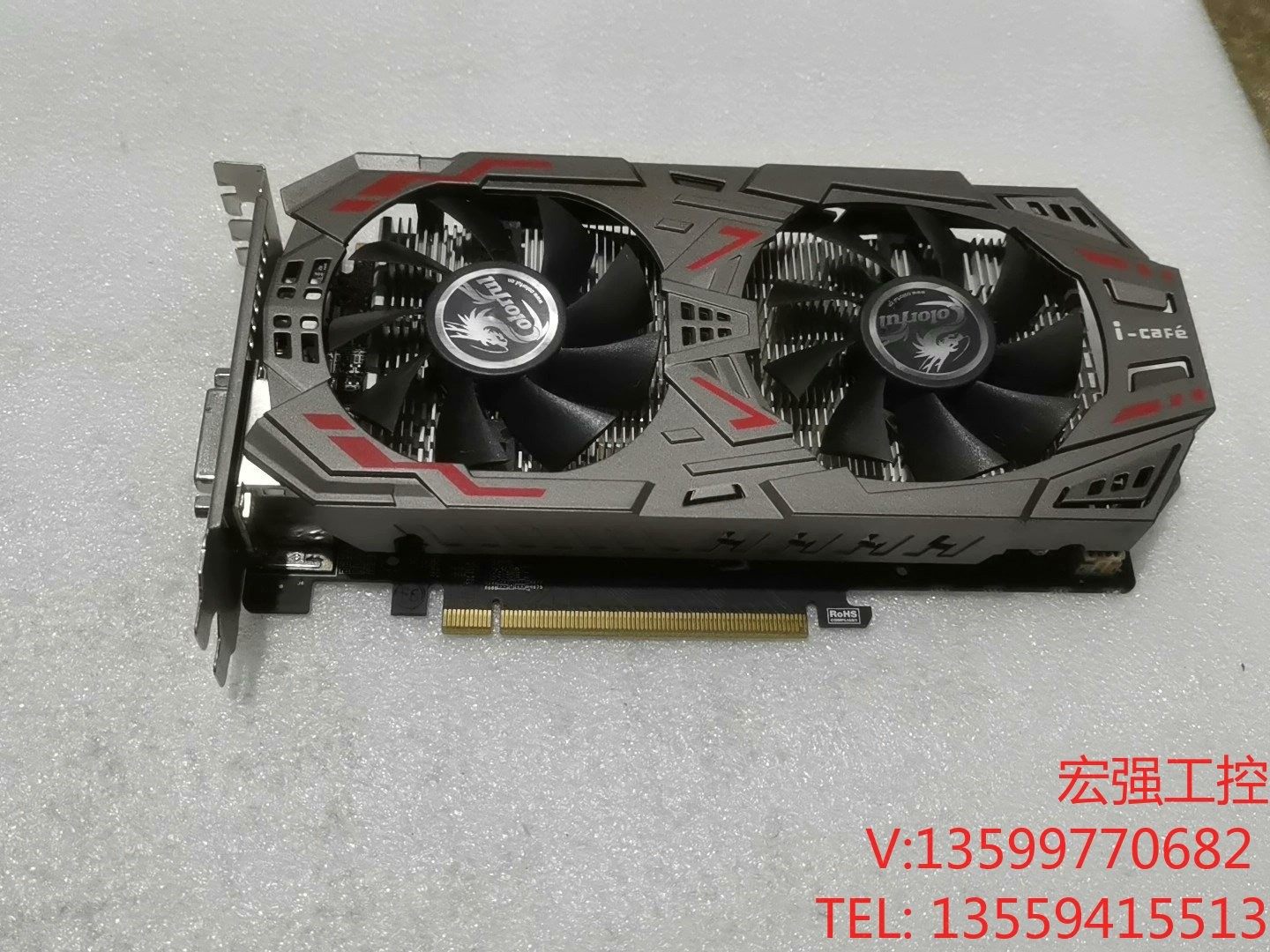 (宏强工控)七彩虹网驰gtx960-2gd5显卡原装拆机成色新功能测试