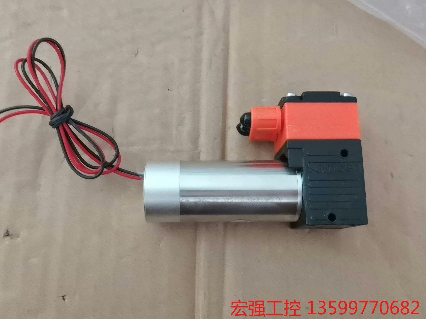 (宏强工控)kamoer微型隔膜泵 循环泵24v无刷电机泵直流自吸泵耐