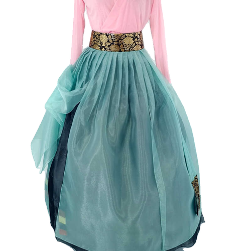 延边朝鲜舞族舞蹈演出服女少数民族舞台表演服装学生练习练功群套