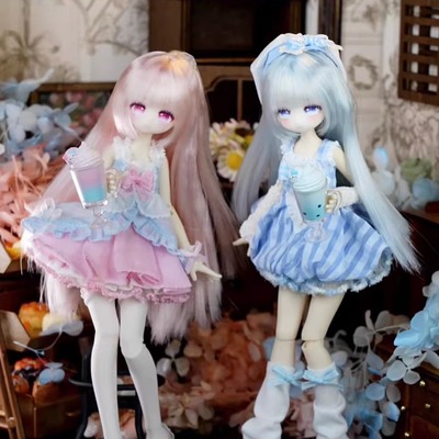 【全网首批】悸动瞬息未语集四季喫茶物语BJD盲盒植发潮玩礼物