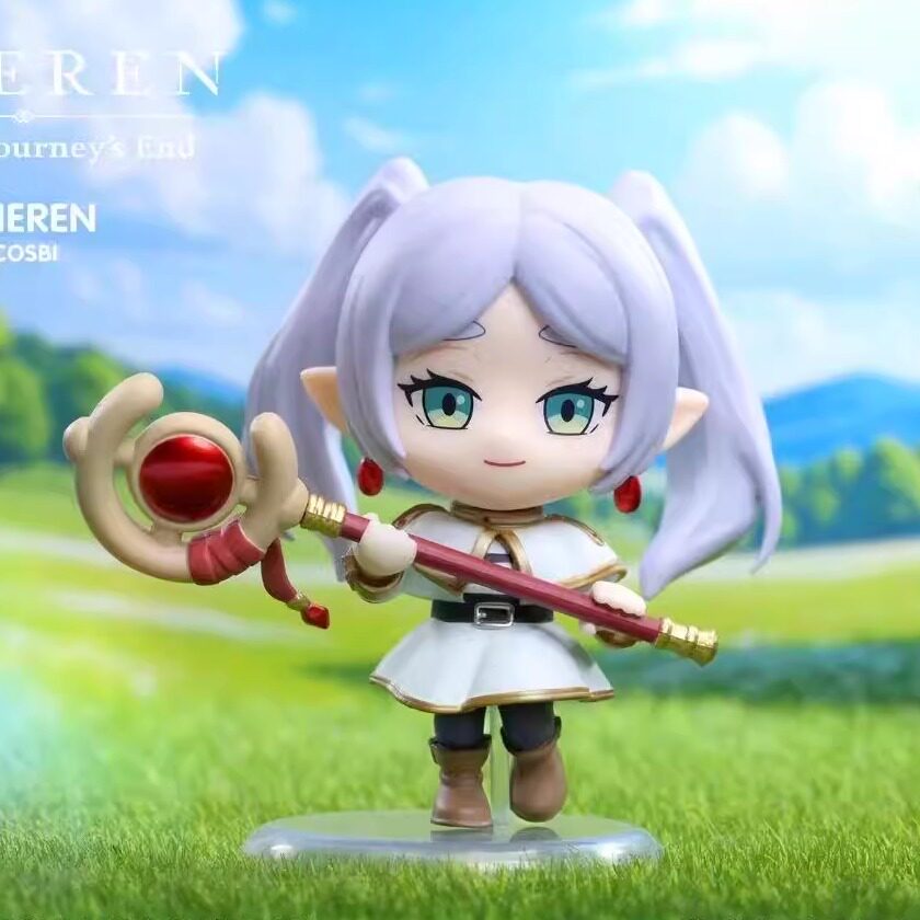 新品HotToys葬送的芙莉莲COSBI盲盒迷你人偶摆件手办潮玩礼公仔