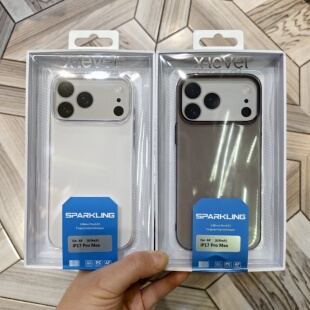 X Level晶莹适用苹果iPhone17 Pro max手机保护壳高清透明塑料硬壳外套全包边防摔简约摄像头加高