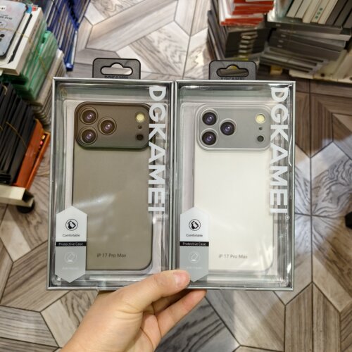 DGKamei适用苹果iPhone17 Promax手机保护壳磨砂半透明塑料硬壳外套全包边防摔简约摄像头全包加高防指纹